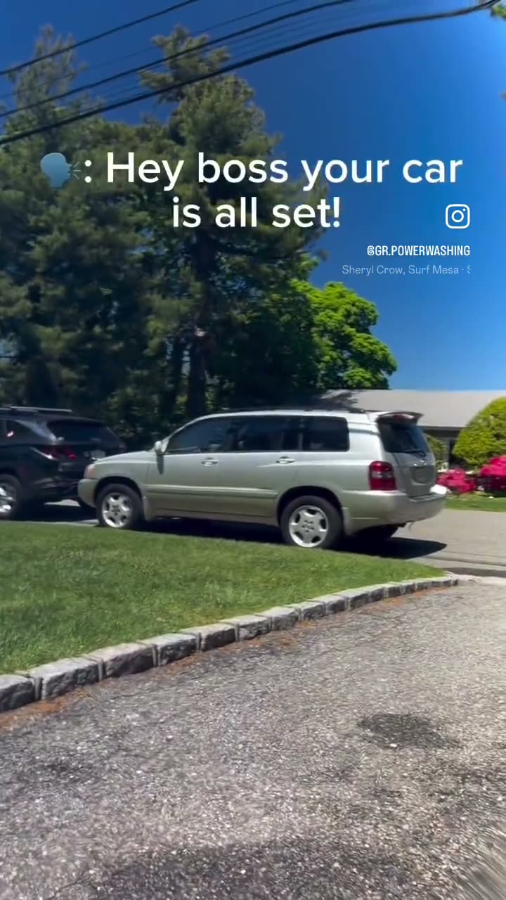 Car detailing — finished exterior